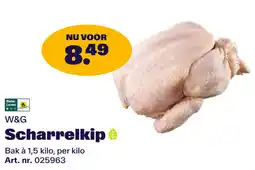 Bidfood W&G Scharrelkip aanbieding
