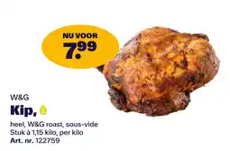 Bidfood W&G Kip aanbieding