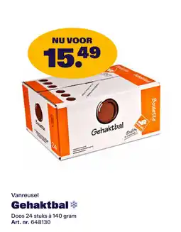 Bidfood Vanreusel Gehaktbal aanbieding