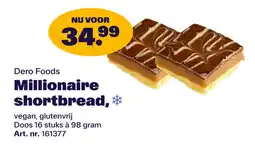 Bidfood Millionaire shortbread aanbieding