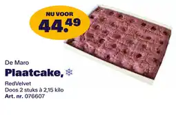 Bidfood De Maro Plaatcake aanbieding