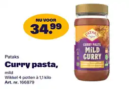 Bidfood Pataks Curry pasta, aanbieding