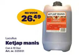 Bidfood Lucullus Ketjap manis aanbieding