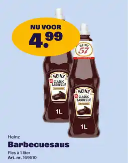 Bidfood Heinz Barbecuesaus aanbieding