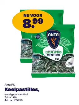 Bidfood Anta Flu Keelpastilles aanbieding