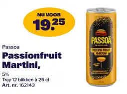Bidfood Passoa Passionfruit Martini aanbieding