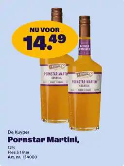 Bidfood De Kuyper Pornstar Martini aanbieding