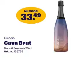Bidfood Emocio Cava Brut aanbieding