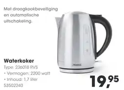 HANOS Waterkoker aanbieding