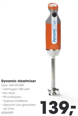 HANOS Dynamic staafmixer aanbieding