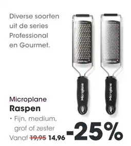 HANOS Microplane Raspen aanbieding