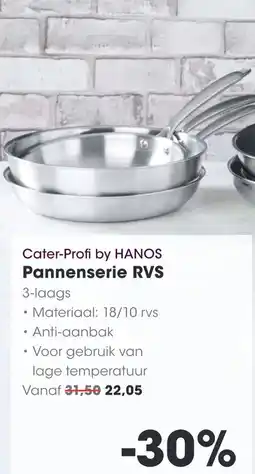HANOS Cater-Profi by HANOS Pannenserie RVS aanbieding