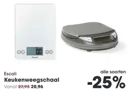 HANOS Escali Keukenweegschaal aanbieding