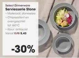 HANOS Select Dinnerware Serviesserie Stone aanbieding