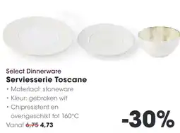 HANOS Select Dinnerwar Serviesserie Toscane aanbieding