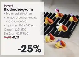 HANOS Pavoni Bladerdeegvorm aanbieding