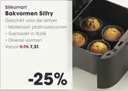 HANOS Silikomart Bakvormen Silfry aanbieding
