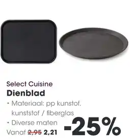 HANOS Select Cuisine Dienblad aanbieding