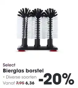 HANOS Select Bierglas borstel aanbieding