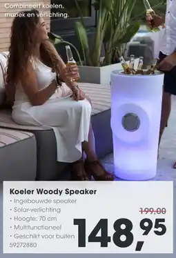 HANOS Koeler Woody Speaker aanbieding