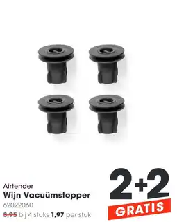 HANOS Airtender Wijn Vacuümstopper aanbieding