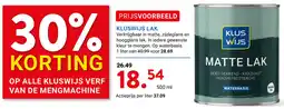 Kluswijs Kluswijs lak aanbieding