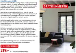 Kluswijs Houten jaloezieën aanbieding