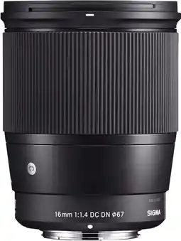 Coolblue Sigma 16mm f/1.4 E Mount aanbieding