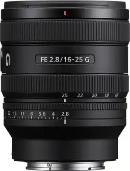 Coolblue Sony FE 16-25mm f/2.8 G aanbieding