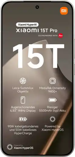 Coolblue Xiaomi 15T Pro 512 GB Grijs 5G aanbieding