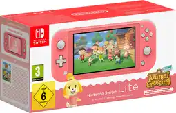 Coolblue Nintendo Switch Lite Animal Crossing New Horizons Editie Roze aanbieding