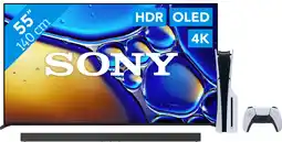 Coolblue Sony 55 Bravia 8 II 4K QD-OLED + Sony Bravia Theatre Bar 9 Zwart + PlayStation 5 aanbieding