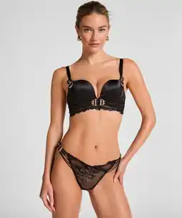 Hunkemoller Hunkemöller String Avela Zwart aanbieding