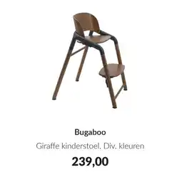 Babypark Bugaboo Giraffe kinderstoel aanbieding