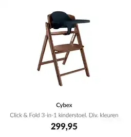 Babypark Cybex Click & Fold 3-in-1 kinderstoel aanbieding