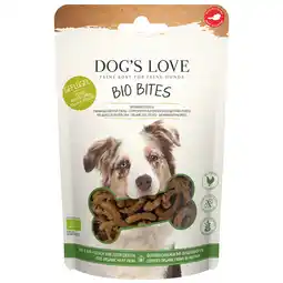 Zooplus Dog's Love Organic Bites met biologisch gevogelte Voordeelpakket: 12 x 150 g aanbieding