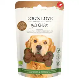 Zooplus Dog's Love biologische chips met biologisch gevogelte - Voordeelpakket: 12 x 150 g aanbieding