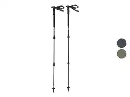 Lidl CRIVIT Aluminium wandelstokken aanbieding