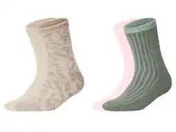 Lidl esmara 2 Paar dames huissokken aanbieding