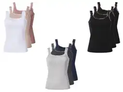 Lidl esmara Set van 3 geribde dames tops aanbieding