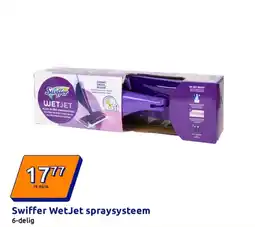 Action Swiffer WetJet spraysysteem aanbieding