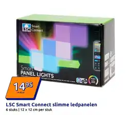 Action LSC Smart Connect slimme ledpanelen aanbieding