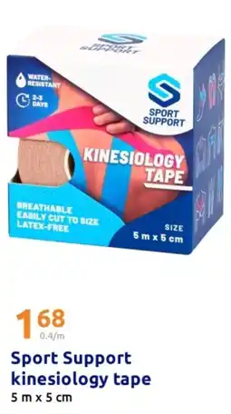 Action Sport Support kinesiology tape aanbieding