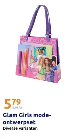 Action Glam Girls mode-ontwerpset aanbieding