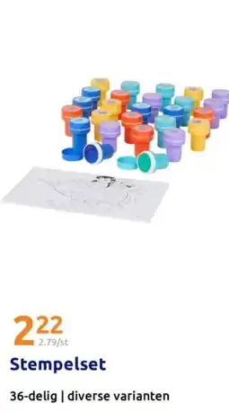 Action Stempelset aanbieding