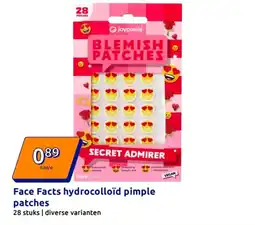 Action Face Facts hydrocolloïd pimple patches aanbieding