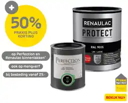Praxis Perfection en Renaulac binnenlakken aanbieding