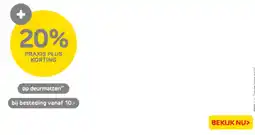 Praxis Op deurmatten aanbieding