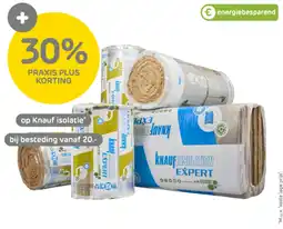 Praxis Knauf isolatie aanbieding