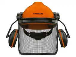 Lidl PARKSIDE Bosbouwhelm met gehoorbescherming aanbieding